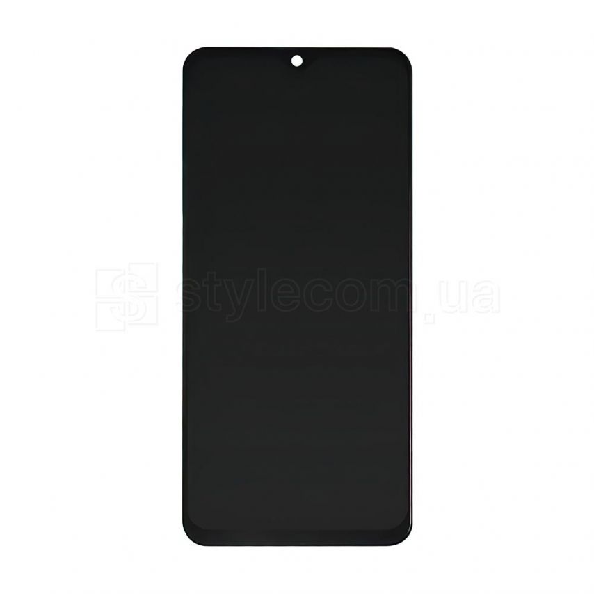 Дисплей (LCD) для ZTE Blade A51 з тачскріном та рамкою (IPS) black Original Quality