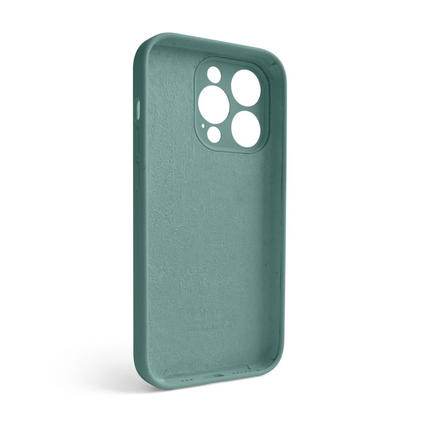 Чохол Full Silicone Case для Apple iPhone 14 Pro turquoise (17) закрита камера
