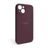 Чехол Full Silicone Case для Apple iPhone 14 plum (57) закрытая камера