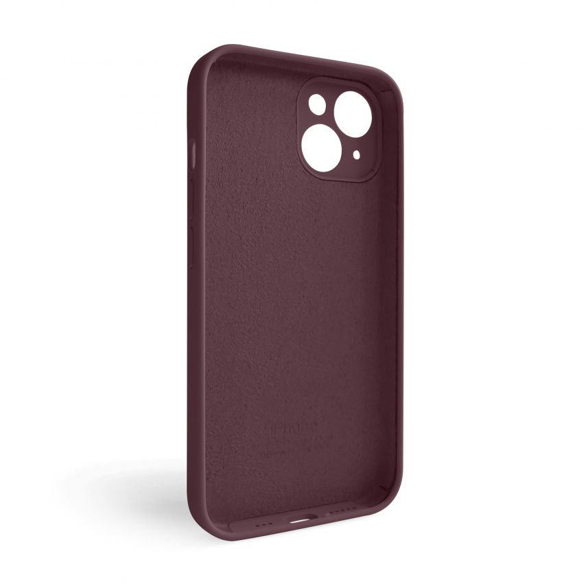 Чехол Full Silicone Case для Apple iPhone 14 plum (57) закрытая камера