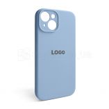 Чехол Full Silicone Case для Apple iPhone 14 light blue (05) закрытая камера - купить за 230.40 грн в Киеве, Украине