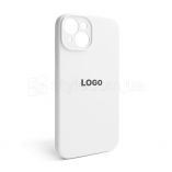 Чохол Full Silicone Case для Apple iPhone 14 white (09) закрита камера - купити за 246.00 грн у Києві, Україні