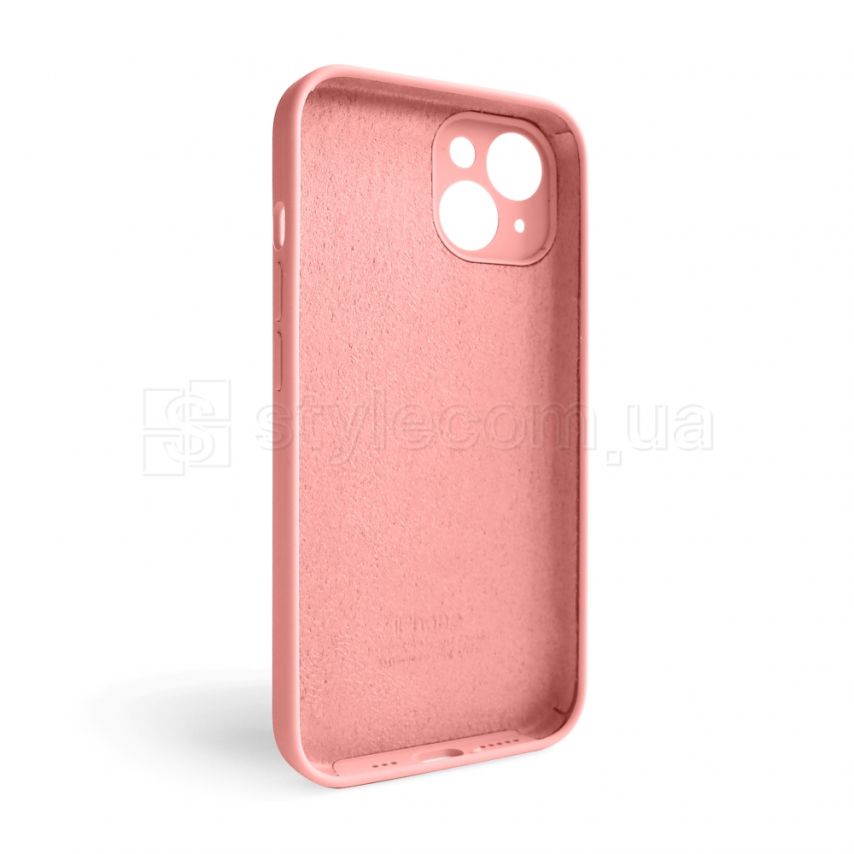 Чохол Full Silicone Case для Apple iPhone 14 light pink (12) закрита камера