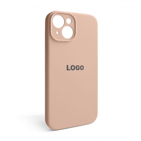 Чохол Full Silicone Case для Apple iPhone 14 nude (19) закрита камера - купити за 221.50 грн у Києві, Україні