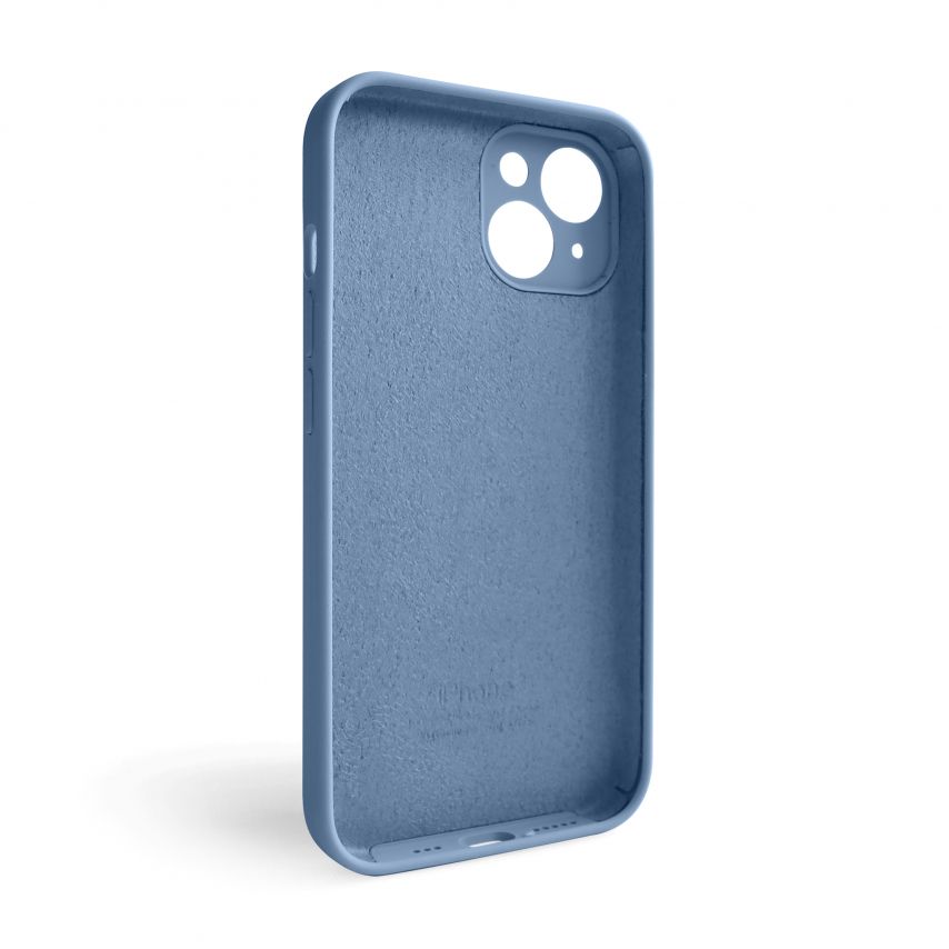 Чохол Full Silicone Case для Apple iPhone 14 lavender grey (28) закрита камера