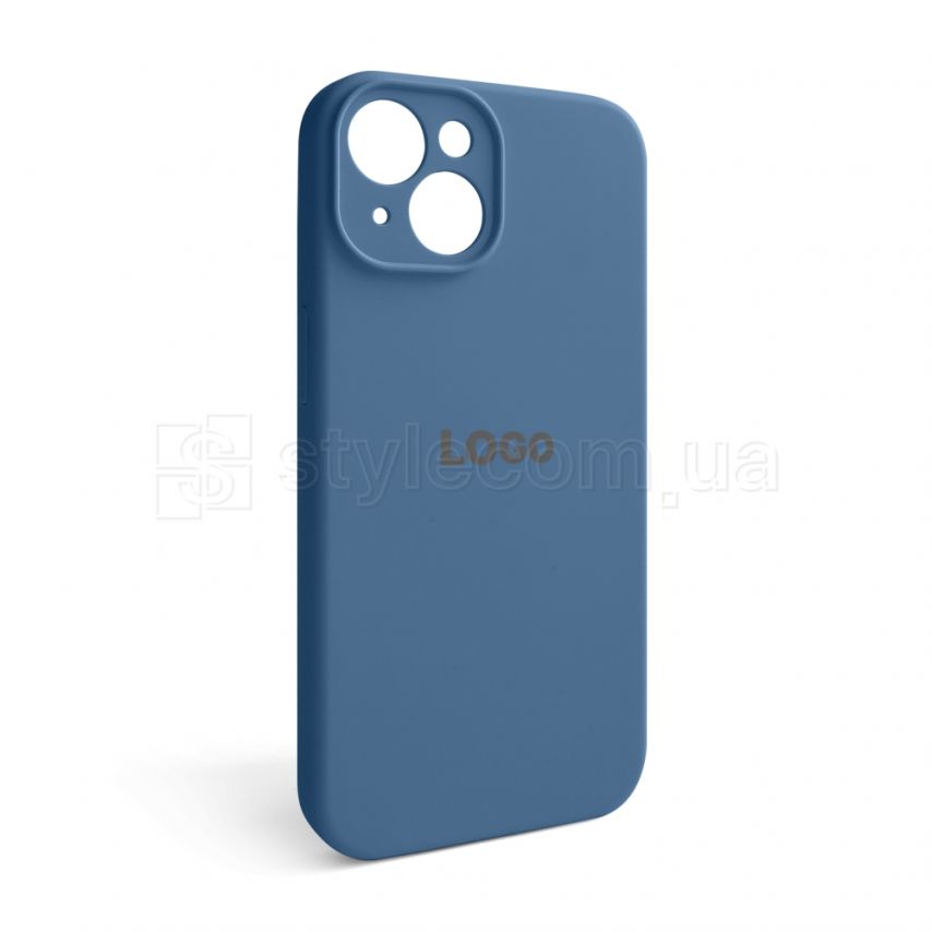 Чохол Full Silicone Case для Apple iPhone 14 blue cobalt (36) закрита камера