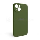 Чехол Full Silicone Case для Apple iPhone 14 army green (45) закрытая камера - купить за 240.00 грн в Киеве, Украине