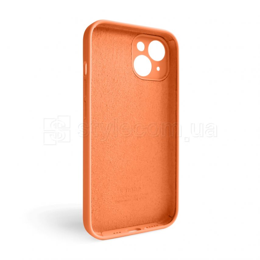 Чехол Full Silicone Case для Apple iPhone 14 papaya (49) закрытая камера