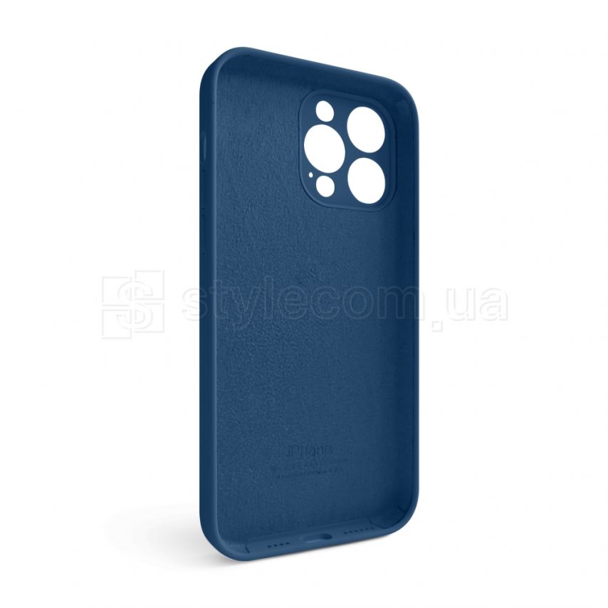 Чохол Full Silicone Case для Apple iPhone 14 Pro Max blue cobalt (36) закрита камера