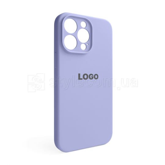 Чехол Full Silicone Case для Apple iPhone 14 Pro Max lilac (39) закрытая камера