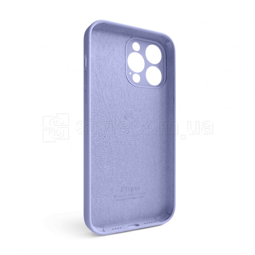 Чохол Full Silicone Case для Apple iPhone 14 Pro Max lilac (39) закрита камера