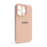 Чехол Full Silicone Case для Apple iPhone 14 Pro nude (19) закрытая камера