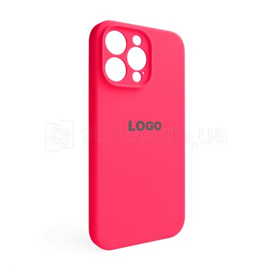 Чехол Full Silicone Case для Apple iPhone 14 Pro Max shiny pink (38) закрытая камера