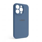 Чохол Full Silicone Case для Apple iPhone 14 Pro lavender grey (28) закрита камера