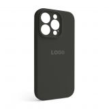 Чохол Full Silicone Case для Apple iPhone 14 Pro dark olive (35) закрита камера