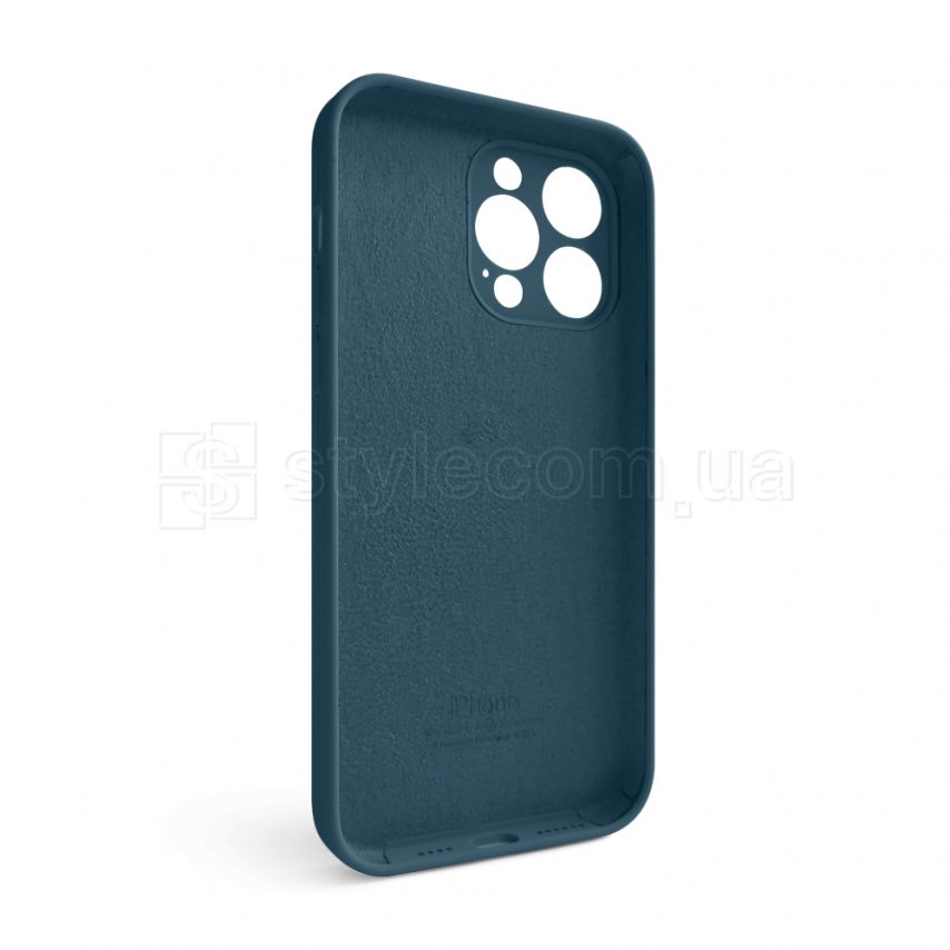 Чехол Full Silicone Case для Apple iPhone 14 Pro Max cosmos blue (46) закрытая камера