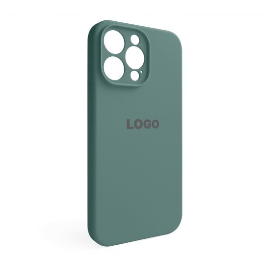 Чехол Full Silicone Case для Apple iPhone 14 Pro Max pine green (55) закрытая камера - купить за 221.50 грн в Киеве, Украине