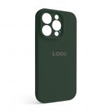 Чохол Full Silicone Case для Apple iPhone 14 Pro atrovirens green (54) закрита камера