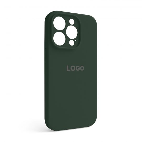 Чехол Full Silicone Case для Apple iPhone 14 Pro atrovirens green (54) закрытая камера - купить за 221.50 грн в Киеве, Украине