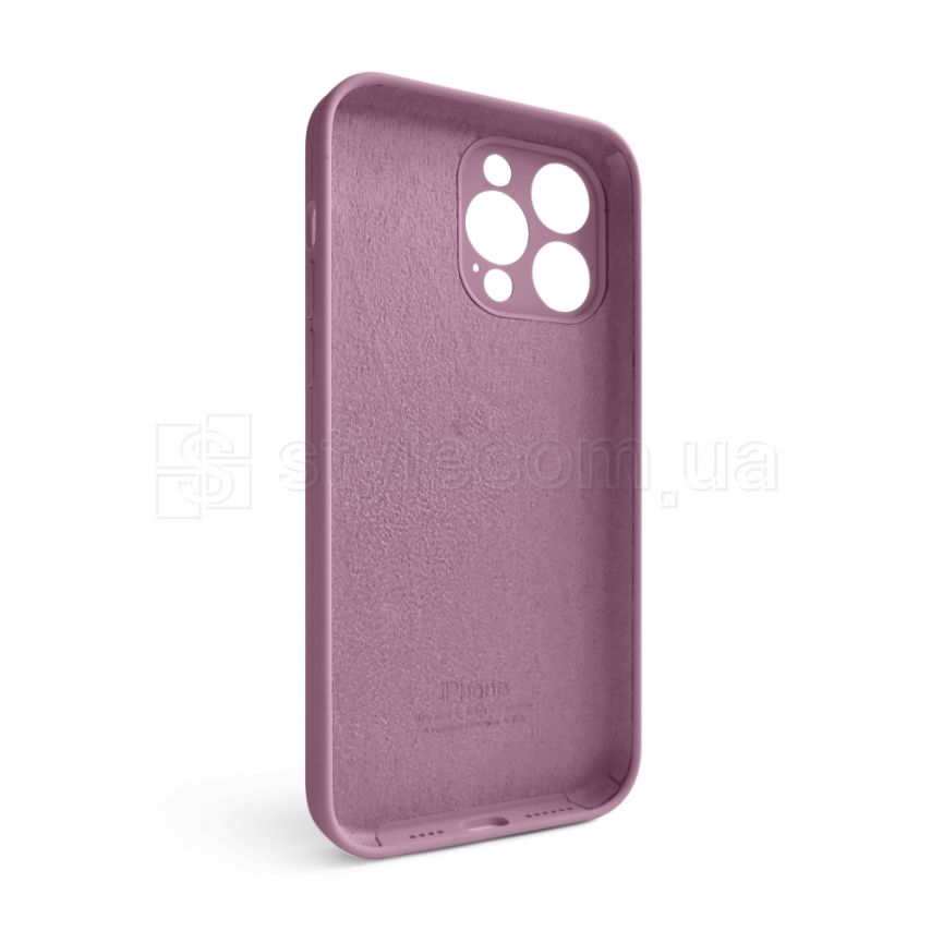 Чехол Full Silicone Case для Apple iPhone 14 Pro Max blueberry (56) закрытая камера