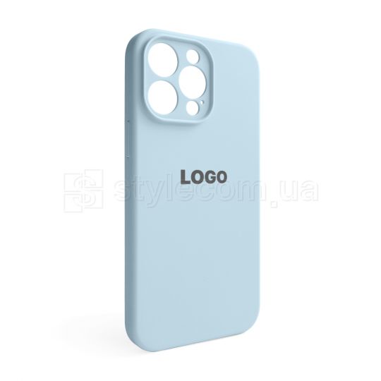 Чохол Full Silicone Case для Apple iPhone 14 Pro Max sky blue (58) закрита камера