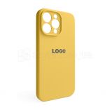 Чехол Full Silicone Case для Apple iPhone 14 Pro Max yellow (04) закрытая камера - купить за 246.00 грн в Киеве, Украине