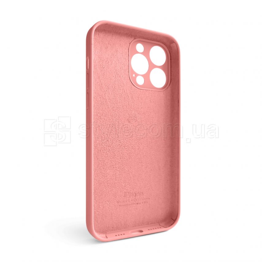 Чохол Full Silicone Case для Apple iPhone 14 Pro Max light pink (12) закрита камера