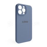 Чехол Full Silicone Case для Apple iPhone 14 Pro Max lavender grey (28) закрытая камера