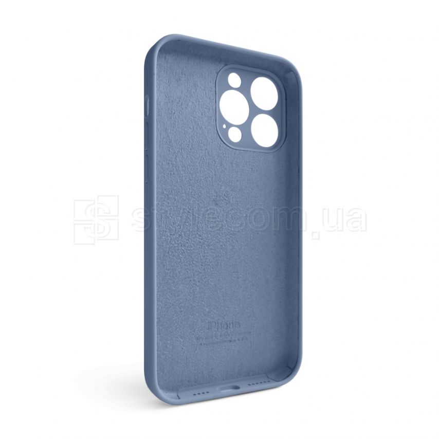 Чохол Full Silicone Case для Apple iPhone 14 Pro Max lavender grey (28) закрита камера