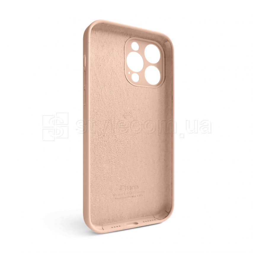 Чохол Full Silicone Case для Apple iPhone 14 Pro Max nude (19) закрита камера
