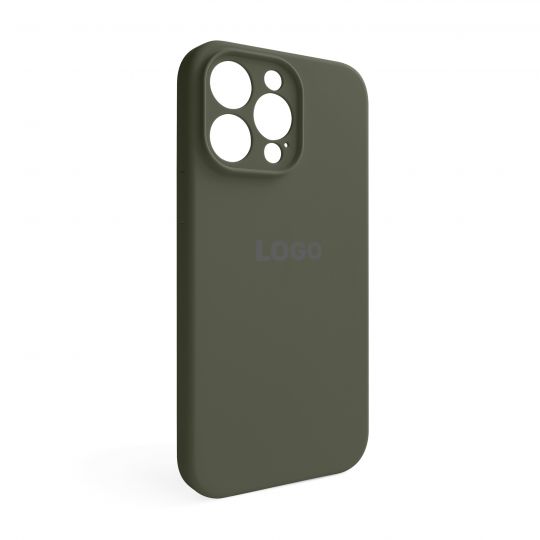 Чехол Full Silicone Case для Apple iPhone 14 Pro Max dark olive (35) закрытая камера - купить за 221.50 грн в Киеве, Украине