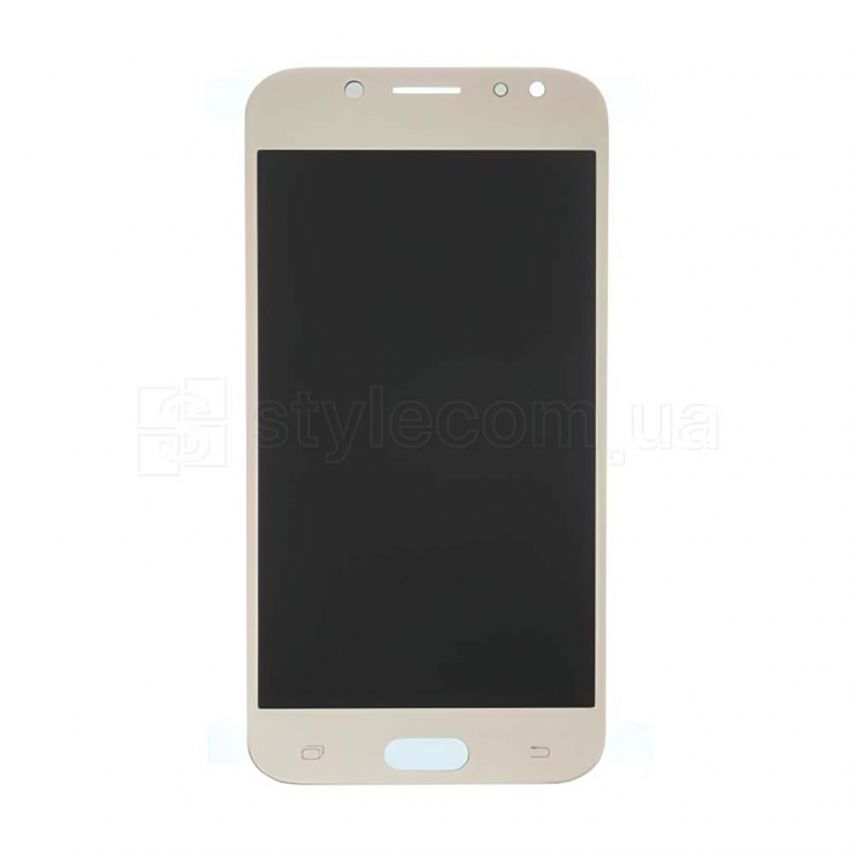 Дисплей (LCD) для Samsung Galaxy J5/J530 (2017) з тачскріном, без логотипу gold (Oled) Original Quality