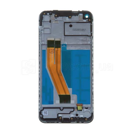 Дисплей (LCD) для Samsung Galaxy A11/A115 (2020), M11/M115 (2020) 157.5х72мм с тачскрином и рамкой black (IPS) Original Quality