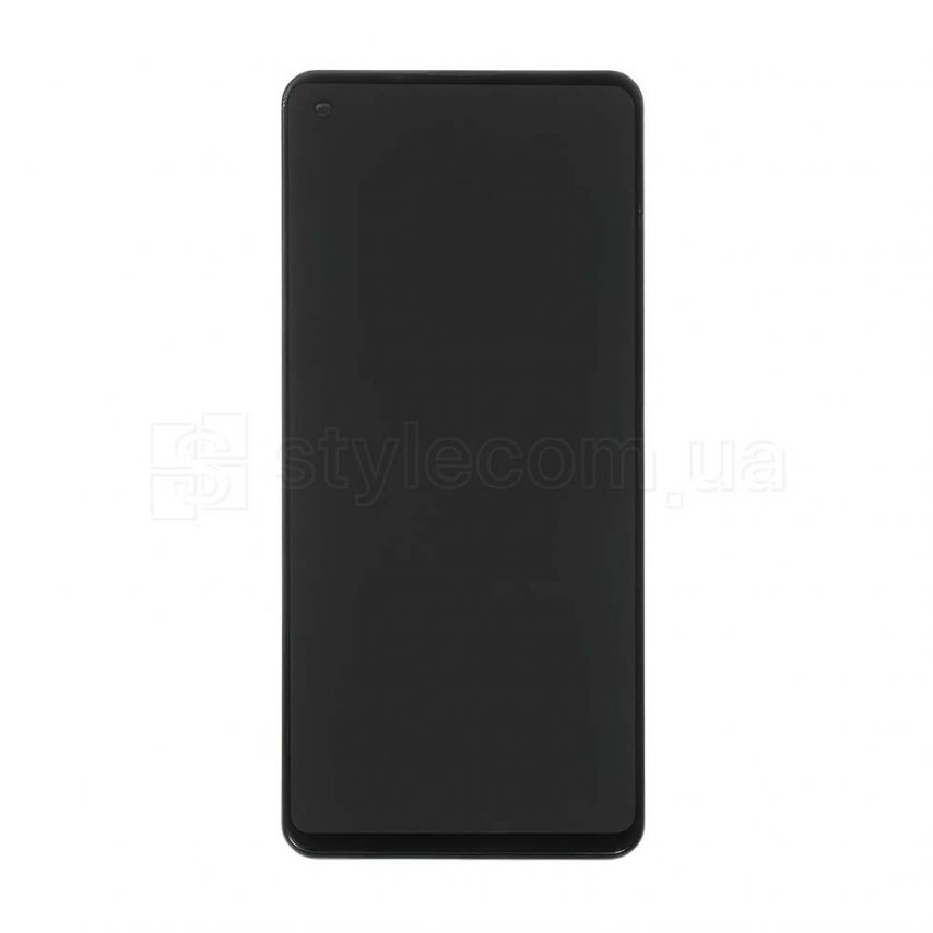 Дисплей (LCD) для Samsung Galaxy A21s/A217 (2020) с тачскрином и рамкой black (IPS) Original Quality