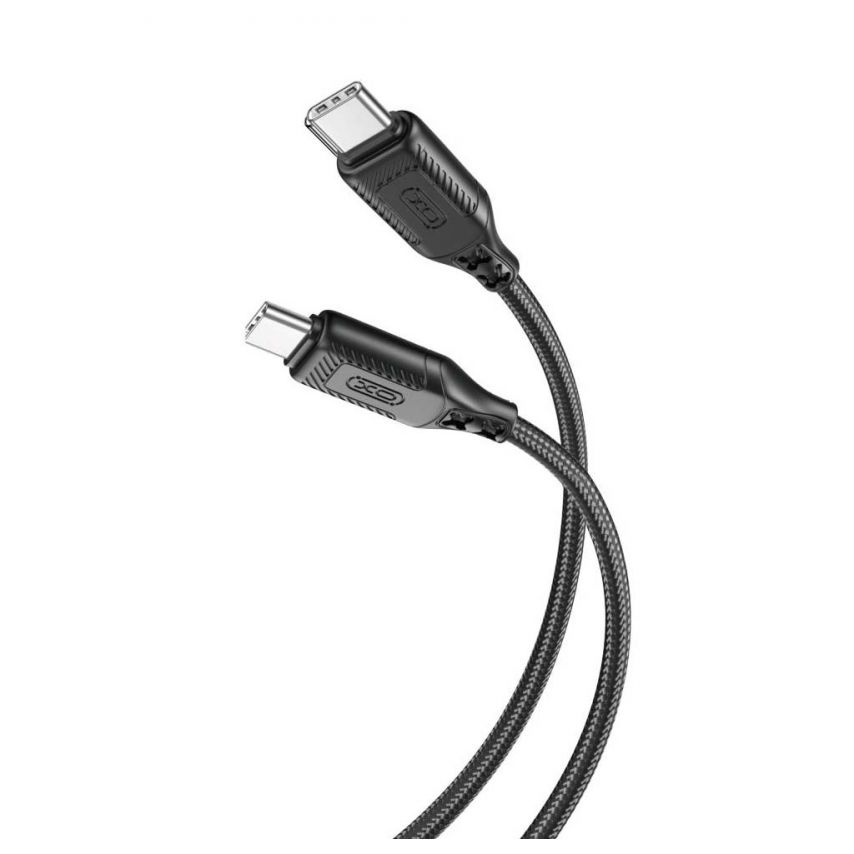 Кабель USB XO NB-Q236B 60W Type-C to Type-C black