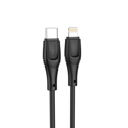 Кабель USB XO NB-Q239A 27W Type-C to Lightning black