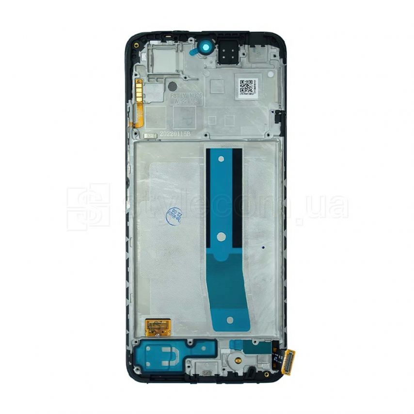 Дисплей (LCD) для Xiaomi Redmi Note 11 с тачскрином и рамкой black (Oled) Original Quality