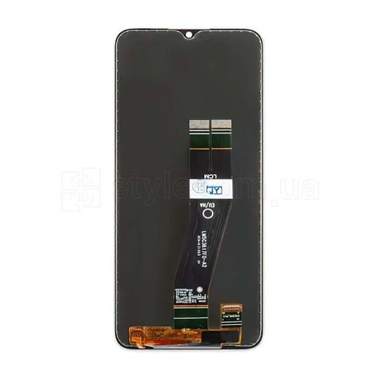 Дисплей (LCD) для Samsung Galaxy A03/A035 (2021) 163x72 с тачскрином black Service Original (PN:GH81-21626A)