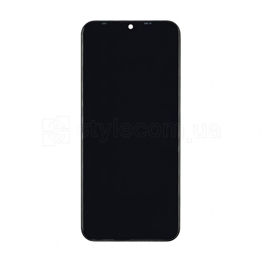 Дисплей (LCD) для Tecno Spark 6 Go, Spark Go 2020 (KE5S) з тачскріном та рамкою black (IPS) High Quality