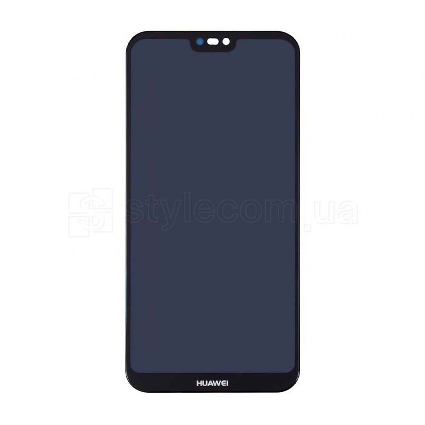 Дисплей (LCD) для Huawei P20 Lite Dual Sim ANE-L21, ANE-LX1, Nova 3e з тачскріном black Original (переклеєне скло)