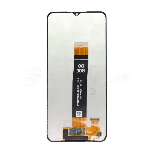 Дисплей (LCD) для Samsung Galaxy A02/A022 (2021) BV065WBM-L07-DB01_R2.2 с тачскрином black Service Original (PN:GH82-25249A, GH82-25250A)