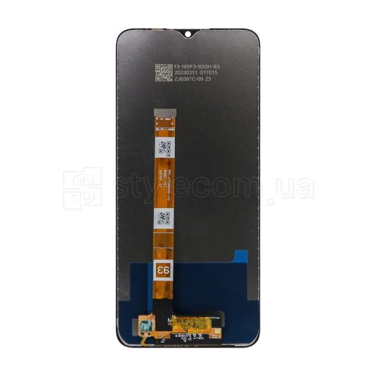 Дисплей (LCD) для Oppo A15, A15s, Realme 7i ver. FPC-HTF065H051-A2 з тачскріном black Original Quality