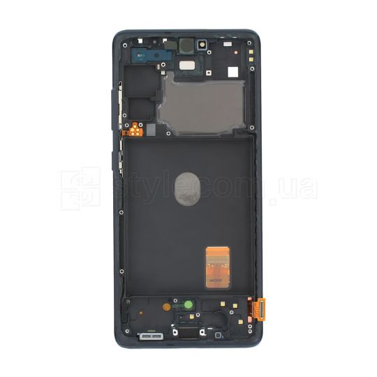 Дисплей (LCD) для Samsung Galaxy S20 FE/G780 (2020) з тачскріном та рамкою black Service Original (PN:GH82-24219A)