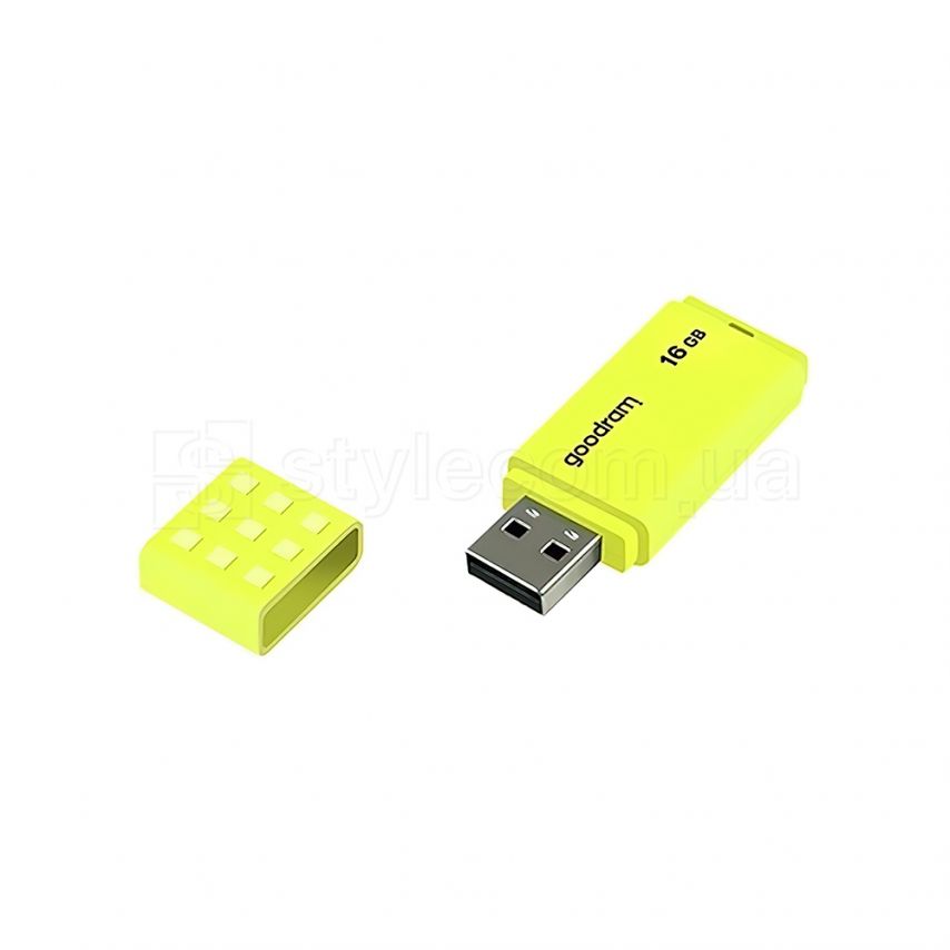 Флеш-пам'ять USB GOODRAM UME2 16GB yellow (UME2-0160Y0R11)