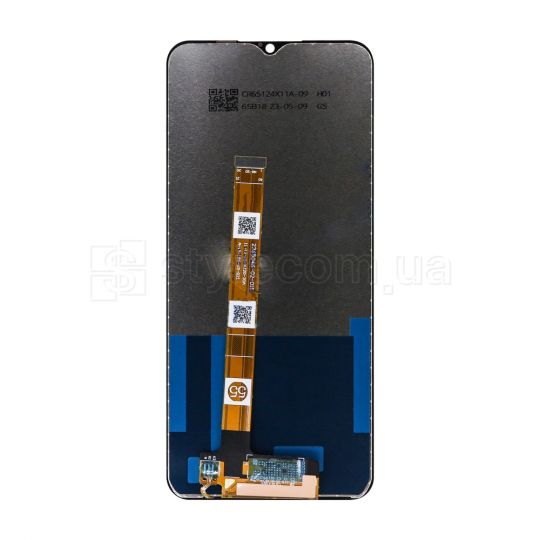 Дисплей (LCD) для Realme C11 (2020), С12, С15, Narzo 30A ver.2365D46-02-015 з тачскріном black High Quality