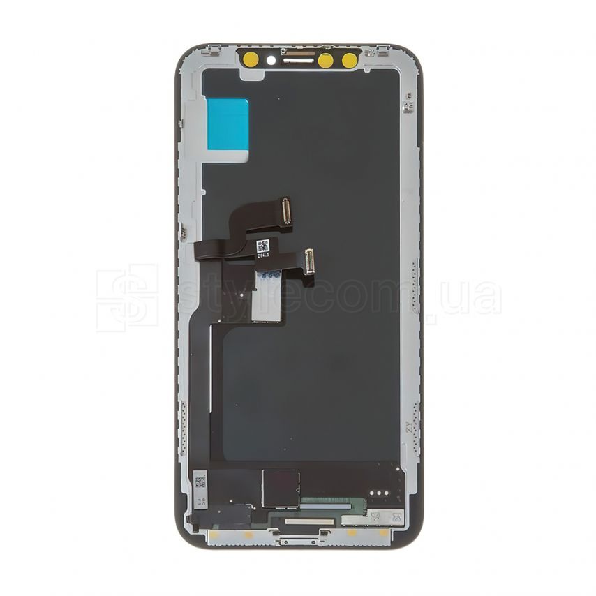 Дисплей (LCD) для Apple iPhone X з тачскріном black (in-cell) High Quality