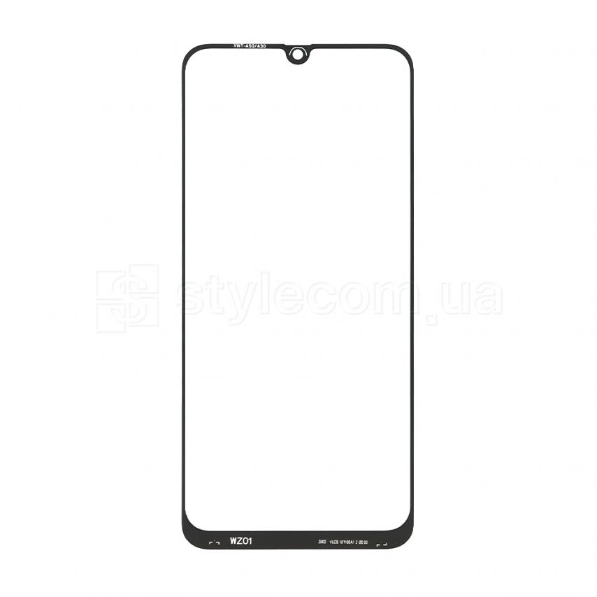 Стекло дисплея для переклейки Samsung Galaxy M30/M305 (2019) с OCA-плёнкой black Original Quality