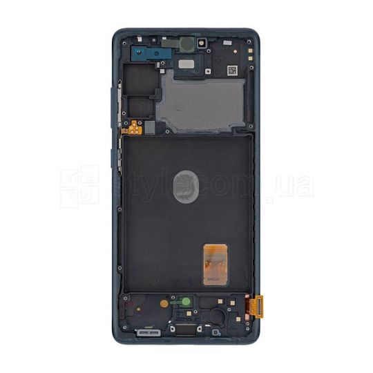 Дисплей (LCD) для Samsung Galaxy S20 FE/G780 (2020) с тачскрином и рамкой cloud navy Service Original (PN:GH82-24214A)