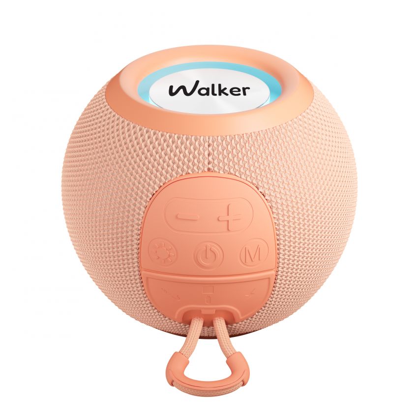 Портативная колонка WALKER WSP-115 pink