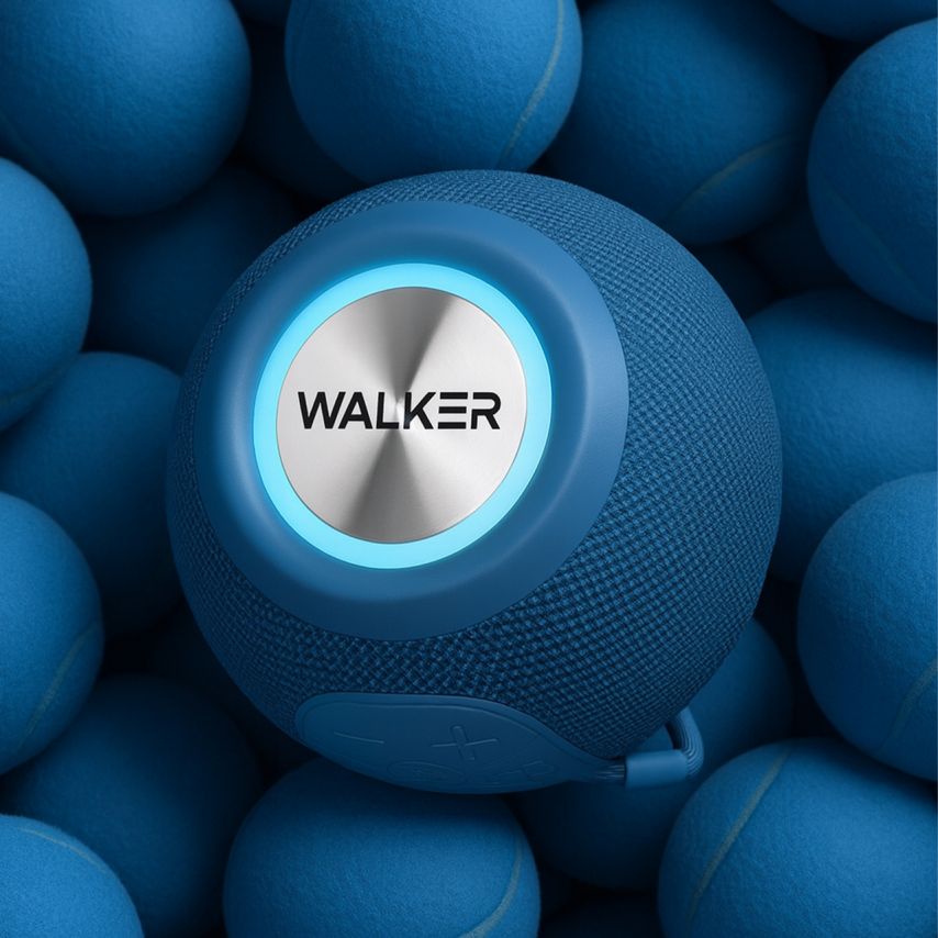 Портативная колонка WALKER WSP-115 blue